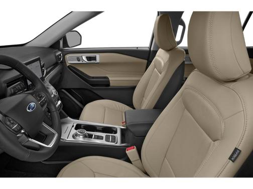 White Metallic 2023 Ford Explorer Limited