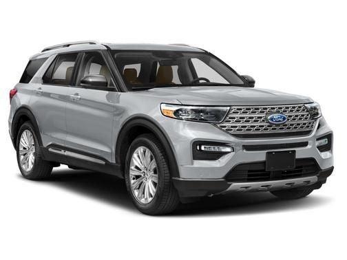 White Metallic 2023 Ford Explorer Limited