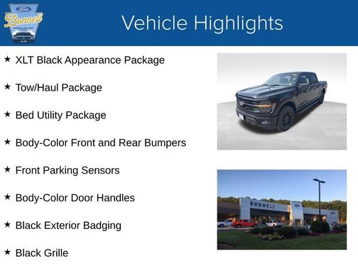 Agate Black Metallic 2026 Ford F-150 XLT
