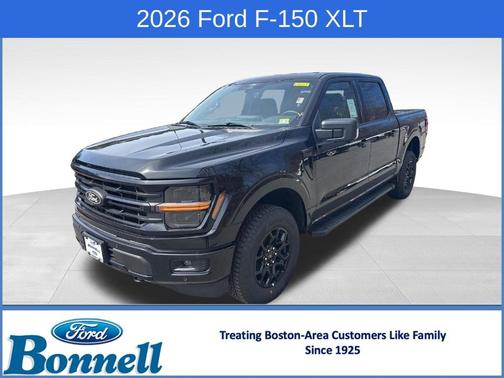 Agate Black Metallic 2026 Ford F-150 XLT