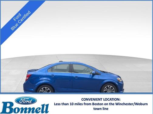 Kinetic Blue 2019 Chevrolet Sonic LT