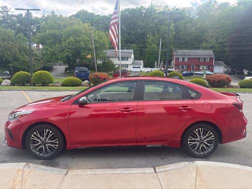 Currant Red 2024 Kia Forte GT-Line