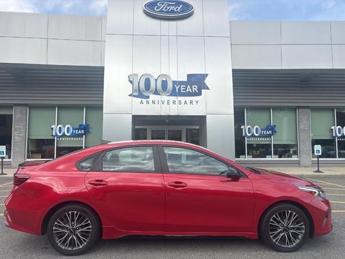 Currant Red 2024 Kia Forte GT-Line