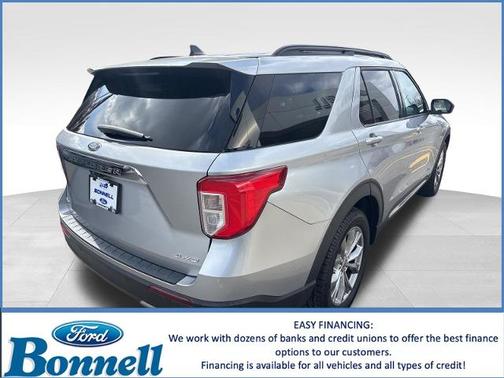 ICONIC SILVER METALLIC 2022 Ford Explorer XLT