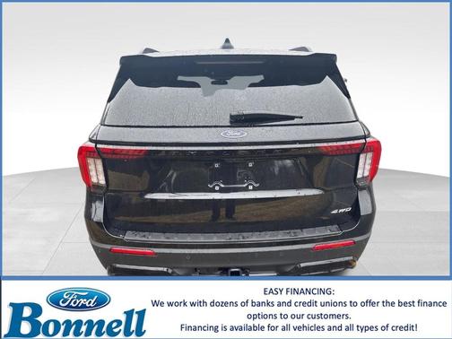 Agate Black Metallic 2026 Ford Explorer ST-Line