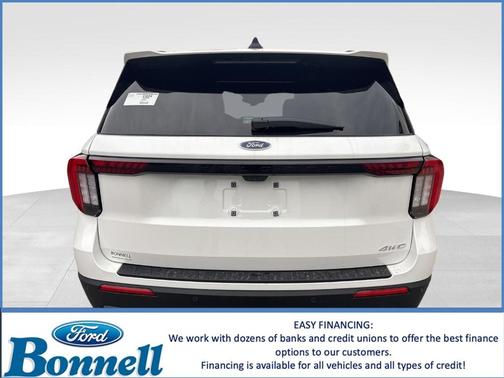 Star White 2026 Ford Explorer ST-Line