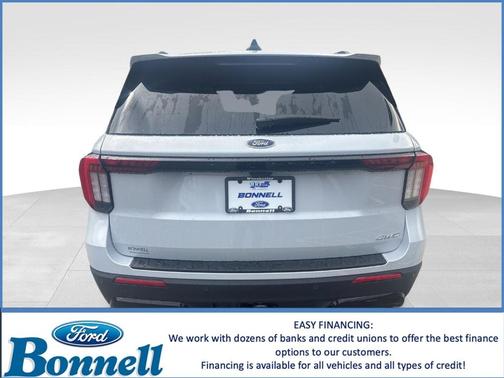 Space White Metallic 2026 Ford Explorer ST-Line