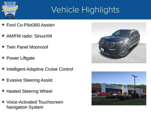 Agate Black Metallic 2020 Ford Explorer XLT