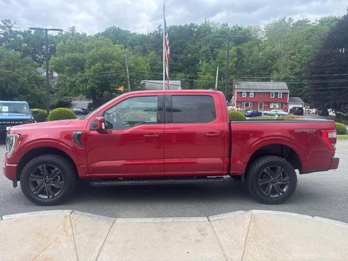 Red Metallic 2023 Ford F-150 Lariat
