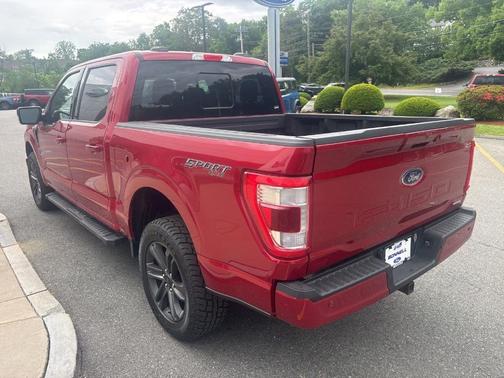 Red Metallic 2023 Ford F-150 Lariat