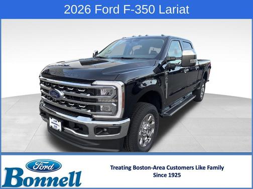 Agate Black Metallic 2026 Ford F-350 Lariat Super Duty