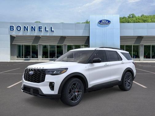 Star White 2026 Ford Explorer ST-Line