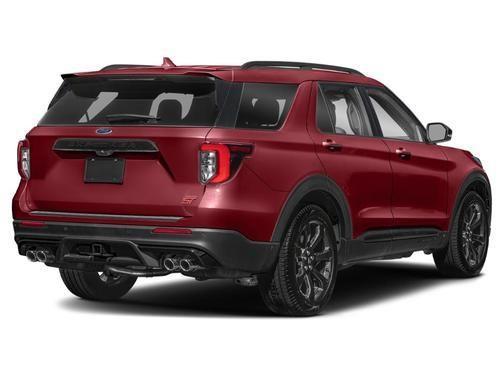Rapid Red Metallic Tinted Clearcoat 2023 Ford Explorer ST