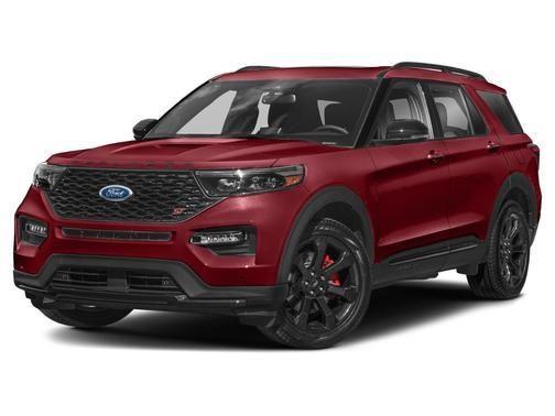Rapid Red Metallic Tinted Clearcoat 2023 Ford Explorer ST