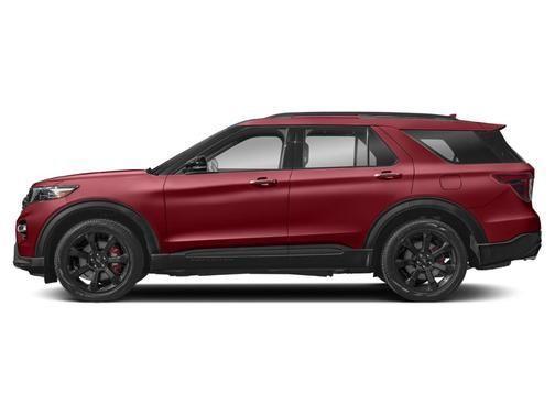 Rapid Red Metallic Tinted Clearcoat 2023 Ford Explorer ST