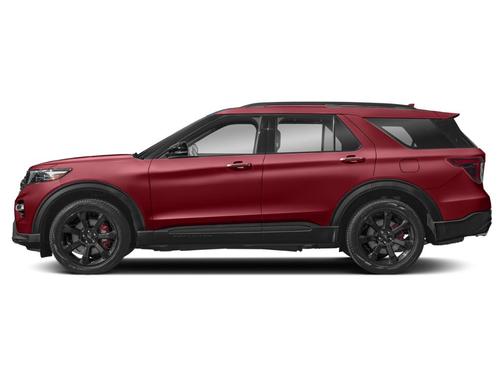Rapid Red Metallic Tinted Clearcoat 2023 Ford Explorer ST
