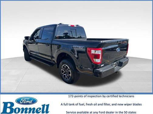 Black Metallic 2022 Ford F-150 Lariat
