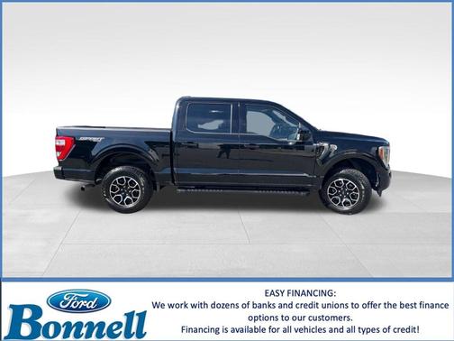 Black Metallic 2022 Ford F-150 Lariat