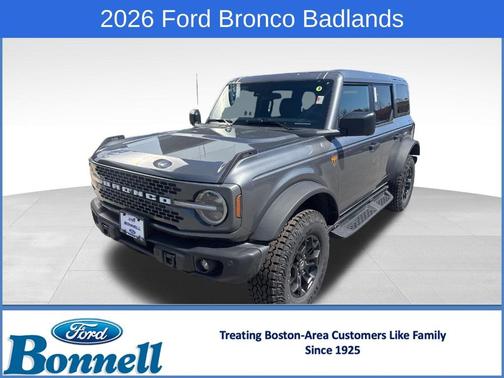 Carbonized Gray Metallic 2026 Ford Bronco Badlands