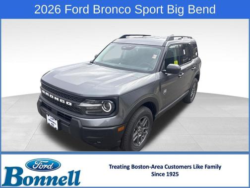 Carbonized Gray Metallic 2026 Ford Bronco Sport Big Bend