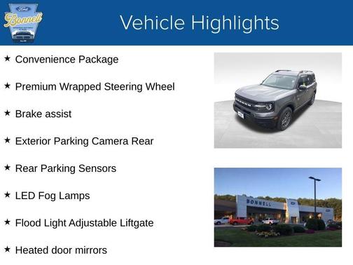 Carbonized Gray Metallic 2026 Ford Bronco Sport Big Bend