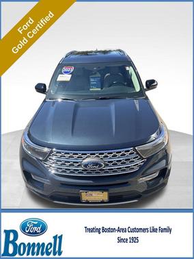 Stone Blue Metallic 2023 Ford Explorer Limited