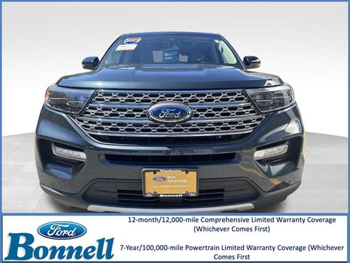 Stone Blue Metallic 2023 Ford Explorer Limited