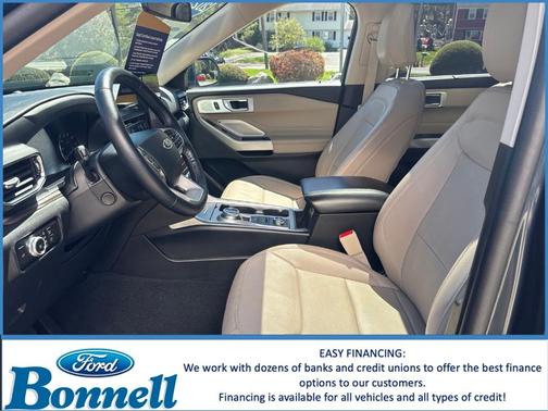 Stone Blue Metallic 2023 Ford Explorer Limited