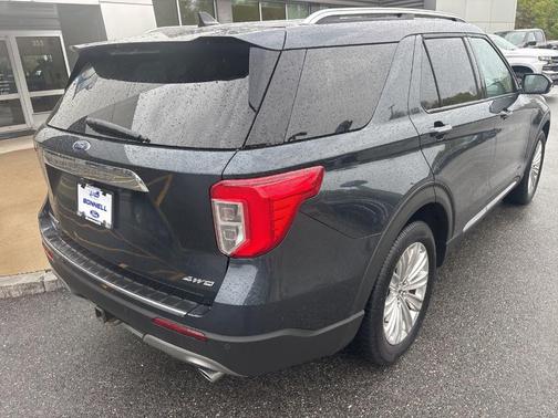 Stone Blue Metallic 2023 Ford Explorer Limited