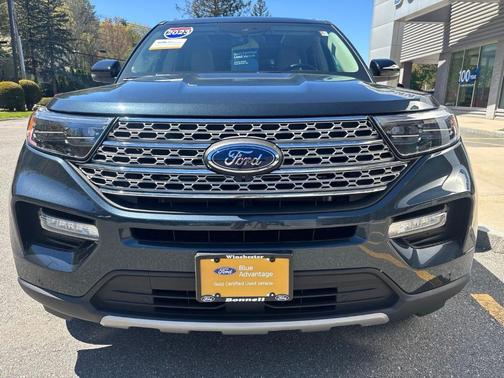 Stone Blue Metallic 2023 Ford Explorer Limited