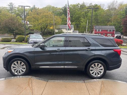 Stone Blue Metallic 2023 Ford Explorer Limited