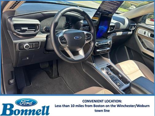 Stone Blue Metallic 2023 Ford Explorer Limited