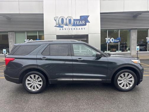 Stone Blue Metallic 2023 Ford Explorer Limited