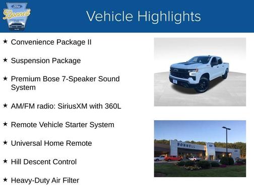 Summit White 2024 Chevrolet Silverado 1500 LT Trail Boss
