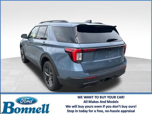 Vapor Blue Metallic 2026 Ford Explorer ST-Line