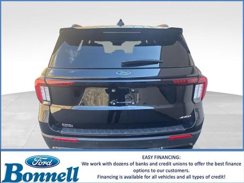 Agate Black Metallic 2026 Ford Explorer ST-Line