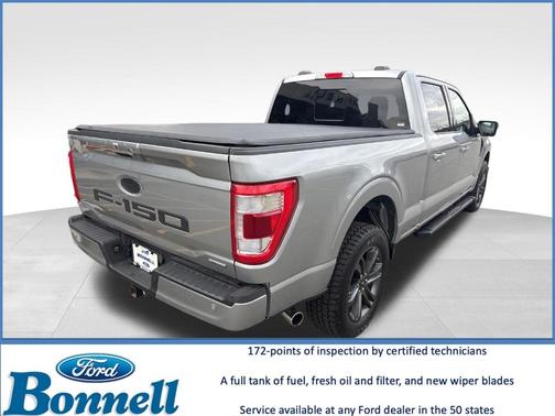 Silver Metallic 2023 Ford F-150 Lariat