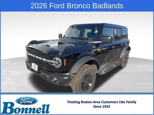 Shadow Black 2026 Ford Bronco Badlands