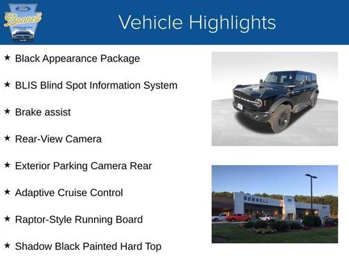 Shadow Black 2026 Ford Bronco Badlands