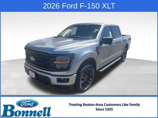 Iconic Silver Metallic 2026 Ford F-150 XLT