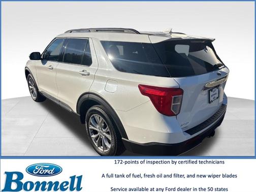 White Metallic 2023 Ford Explorer XLT