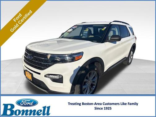 White Metallic 2023 Ford Explorer XLT