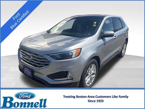 Iconic Silver Metallic 2022 Ford Edge SEL