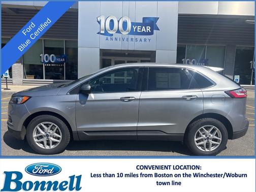 Iconic Silver Metallic 2022 Ford Edge SEL