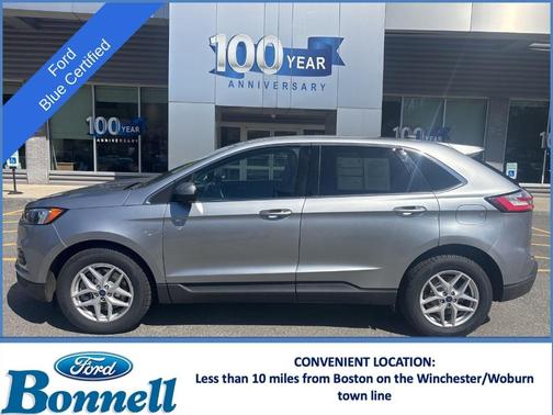 Iconic Silver Metallic 2022 Ford Edge SEL