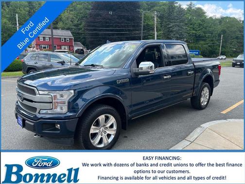 Blue Jeans Metallic 2020 Ford F-150 Platinum