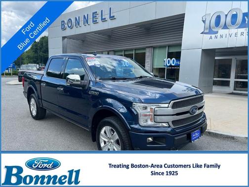 Blue Jeans Metallic 2020 Ford F-150 Platinum