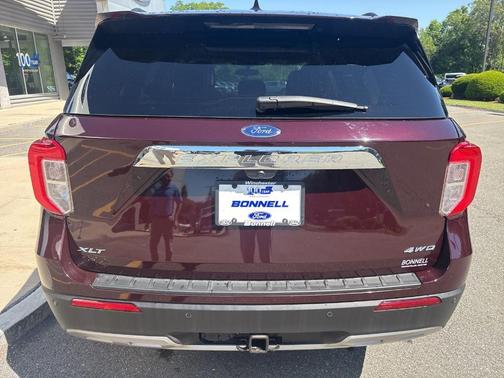 Jewel Red Metallic 2023 Ford Explorer XLT