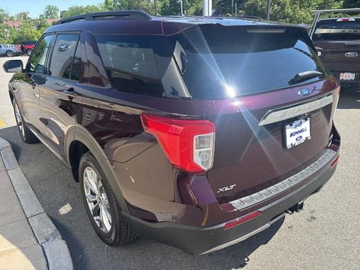 Jewel Red Metallic 2023 Ford Explorer XLT