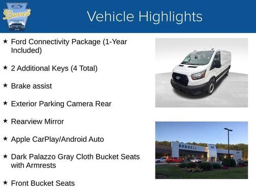 Oxford White 2026 Ford Transit-250 Base